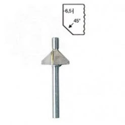 Proxxon Fraise Pour Affleureuse 29044 Fraise D'angle 45° Tige 3.2mm