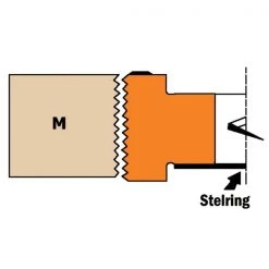 CMT Fraise à Disque 450.125.80 Fraise à Jointer Triangulaire 125mm -Accessoires pour défonceuses Soldes 450 125 80 fraise a jointer triangulaire 125mm 4