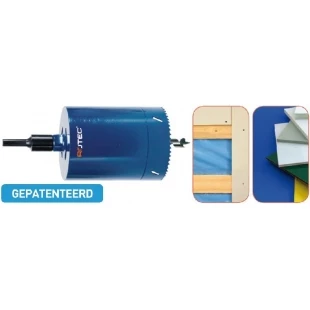 Rotec Mèche Pour Rosette 529.1101 Foret De Pénétration De Toiture 110x150mm 4-6tpi Incl.foret + Adaptateur 6kt 1 Rotec Mèche Pour Rosette 529.1101 Foret De Pénétration De Toiture 110x150mm 4-6tpi Incl.foret + Adaptateur 6kt