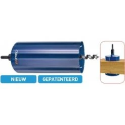 Rotec Mèche Pour Rosette 529.4085 Foret à Bois 85x300mm 3-4tpi Incl.foret + Adaptateur 6kt