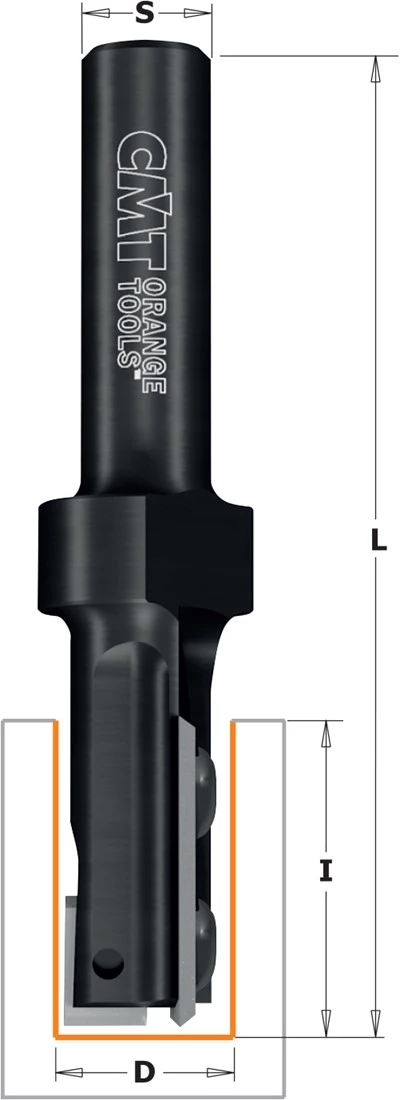 CMT Fraise Avec Plaquette Réversible 653.701.11 Fraise à Coupe Droite Avec Lames Remplaçables Z1+1 20 Mm X 111,5 Mm - Tige 20 Mm 1 CMT Fraise Avec Plaquette Réversible 653.701.11 Fraise à Coupe Droite Avec Lames Remplaçables Z1+1 20 Mm X 111,5 Mm - Tige 20 Mm