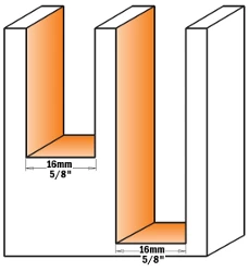 CMT Fraise Avec Plaquette Réversible 654.160.11 Fraise à Coupe Droite Avec Lames Remplaçables Z2 16 Mm - Tige 8 Mm 2 CMT Fraise Avec Plaquette Réversible 654.160.11 Fraise à Coupe Droite Avec Lames Remplaçables Z2 16 Mm - Tige 8 Mm – Image 2