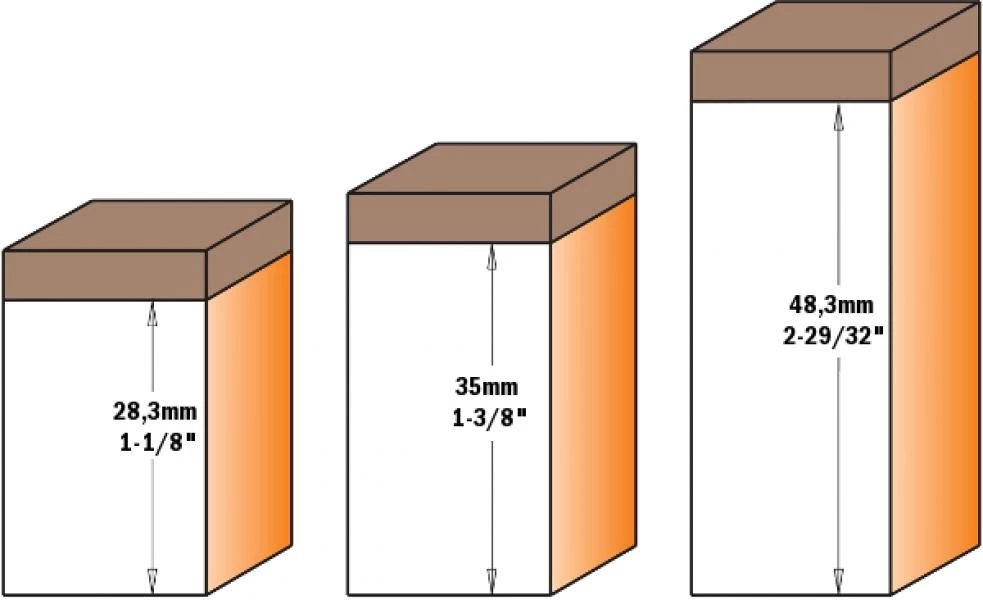 CMT Fraise Avec Plaquette Réversible 656.692.11 Fraise à Coupe Droite Avec Lames Remplaçables Z2 19mm - Tige 12 2 CMT Fraise Avec Plaquette Réversible 656.692.11 Fraise à Coupe Droite Avec Lames Remplaçables Z2 19mm - Tige 12 – Image 2