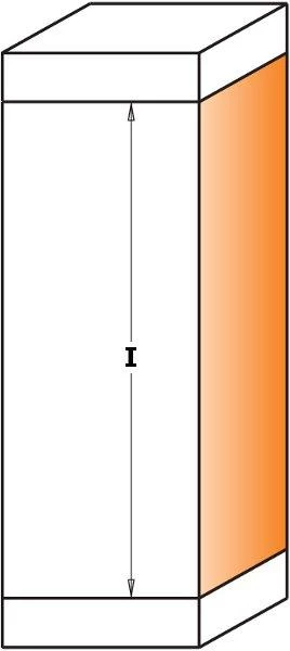 CMT Fraise Avec Plaquette Réversible 657.191.11B Fraise à Coupe Droite Avec Lames Remplaçables Z2 Avec Roulement 19 X 74 Mm - Tige 8 Mm 2 CMT Fraise Avec Plaquette Réversible 657.191.11B Fraise à Coupe Droite Avec Lames Remplaçables Z2 Avec Roulement 19 X 74 Mm - Tige 8 Mm – Image 2