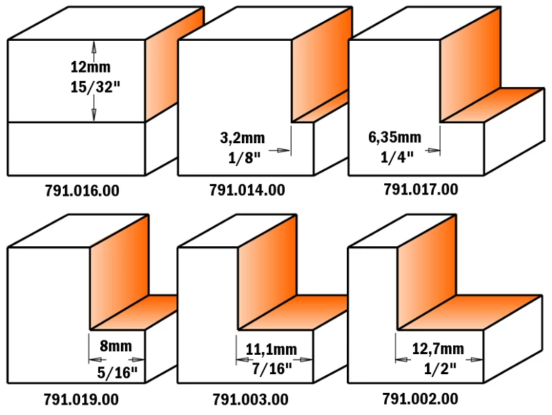 CMT 660.350.11 Fraise à Feuillurer Avec Lames Remplaçables Et Roulement 34,9 X 53 Mm - Tige 8 Mm 2 CMT 660.350.11 Fraise à Feuillurer Avec Lames Remplaçables Et Roulement 34,9 X 53 Mm - Tige 8 Mm – Image 2