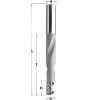 CMT Fraise Pour Serrure 662.160.11 Fraise à Mortaiser Avec 2 Plaquettes Réversibles Et Brise-copeaux 16mm - Tige 16 Mm