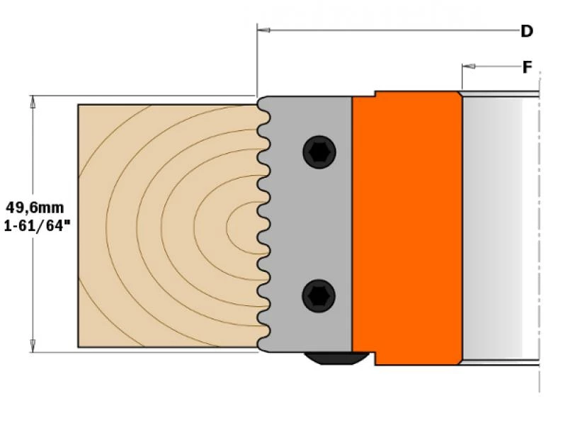 CMT Autres Fraises 694.008.40 Fraise à Jointer 105x40 3 CMT Autres Fraises 694.008.40 Fraise à Jointer 105x40 – Image 3