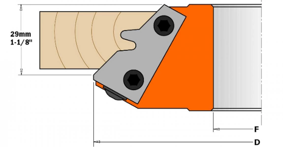 CMT Autres Fraises 694.011.30 90° Fraise à Onglets Avec Couteaux WPL 140x30 4 CMT Autres Fraises 694.011.30 90° Fraise à Onglets Avec Couteaux WPL 140x30 – Image 4