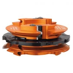 CMT Fraise à Profiler 694.015.30 Double Fraise à Profil Et Contre-profil 132x30