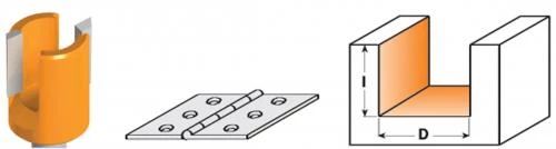 CMT Fraise à Rainurer 702.200.11 20 Mm Fraise à Feuillure Et à Arête Avec Coupe Angulaire Ouverte, Tige 6 Mm 2 CMT Fraise à Rainurer 702.200.11 20 Mm Fraise à Feuillure Et à Arête Avec Coupe Angulaire Ouverte, Tige 6 Mm – Image 2