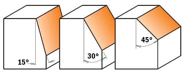 CMT Fraise Pour Affleureuse 703.240.11 Fraise à Chanfreiner Sans Roulement De Guidage 15° Tige 6 Mm 1 CMT Fraise Pour Affleureuse 703.240.11 Fraise à Chanfreiner Sans Roulement De Guidage 15° Tige 6 Mm