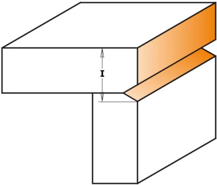 CMT Fraise à Rainurer En V 753.001.11 Fraise à Affleurer Et Rainurer En V Avec Roulement 19x25,4x68 2 CMT Fraise à Rainurer En V 753.001.11 Fraise à Affleurer Et Rainurer En V Avec Roulement 19x25,4x68 – Image 2