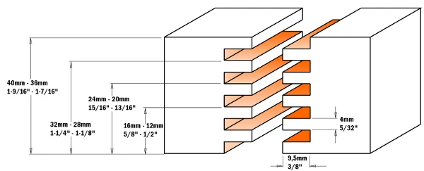 CMT Fraise à Rainurer 900.616.11 Fraise à Jointer Avec Broche 12 Mm 2 CMT Fraise à Rainurer 900.616.11 Fraise à Jointer Avec Broche 12 Mm – Image 2