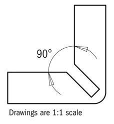 CMT 917.235.11 Fraise à Rainurer En V 90° 3mm Extrémité Plate, Tige 8 Mm -Accessoires pour défonceuses Soldes 917 235 11 fraise a rainurer en v 90d 3mm extremite plate tige 8 mm 2