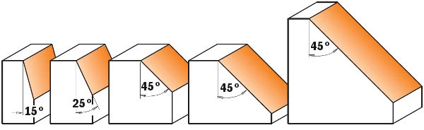 CMT Fraise Pour Affleureuse 936.920.11 Fraise à Chanfreiner 45° Avec Roulement De Guidage 45 X 18 Mm Tige 12 Mm 2 CMT Fraise Pour Affleureuse 936.920.11 Fraise à Chanfreiner 45° Avec Roulement De Guidage 45 X 18 Mm Tige 12 Mm – Image 2