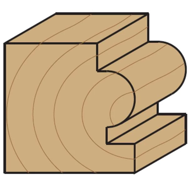CMT Fraise à Profiler 961.048.11 Fraise à Profil Avec Roulement - Perle R=4,75 - Tige 8mm 3 CMT Fraise à Profiler 961.048.11 Fraise à Profil Avec Roulement - Perle R=4,75 - Tige 8mm – Image 3