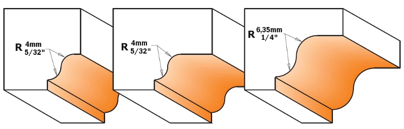 CMT Fraise à Profiler 967.00111B Fraise à Profil Avec Roulement De 39,5 Mm - Tige 8 Mm 1 CMT Fraise à Profiler 967.00111B Fraise à Profil Avec Roulement De 39,5 Mm - Tige 8 Mm
