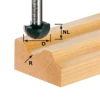 Festool Accessoires Fraise à Profiler Fraise à Gorge Creuse HW S8 R6,35 490984