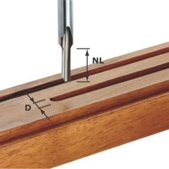 Festool Accessoires Fraise à Rainurer HS S8 D 3/8 490941