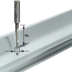 Festool Accessoires Fraise à Rainurer Fraise Aluminium HS S8 D5/NL23 491036