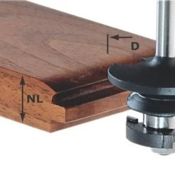 Festool Accessoires Fraise à Profiler Fraise Contre-profil Pour Languette HW S8 D43/21 A/KL 491130