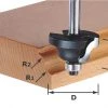 Festool Accessoires Fraise à Profiler Fraise Double Moulure HW S8 D38,1/R6,35/R6,35 491030