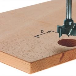 Festool Accessoires Fraise à Forer / D'encastrement / Hélicoïdale Fraise Pour Ferrures HW S8 D25 491073