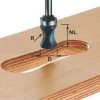 Festool Accessoires Fraise à Profiler Fraise Pour Poignée Moulurée HW S8 R16/NL32 491033